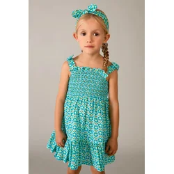 Otroška bombažna obleka Mayoral