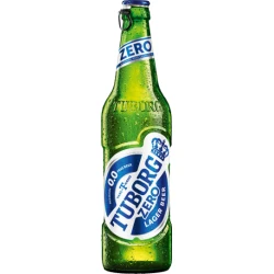 TUBORG pivo 0.0% alc 0.33L flaša