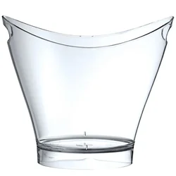 Bar Up Ovalna prozorna skleda za šampanjec 6 l
