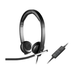 Logitech H650e slušalke, Stereo, USB