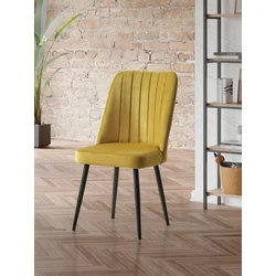 Hanah Home Set stolica Vega, 46x92x45 cm, 2 komada, Žute