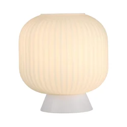 Schöner Wohnen 13573-16 - Stona lampa NAMI 1xE27/25W/230V bela