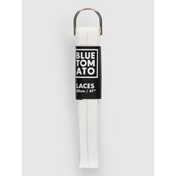 Blue Tomato Flat 120cm Shoelaces white