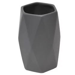 Kozarec za ščetke Tendance 6180181 keramika, siv