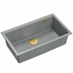 granitni umivalnik Logan 110 Grey Metallic