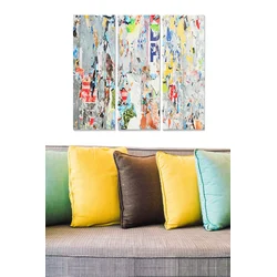 Set slika Wallity MDF128366705, 3 dijela