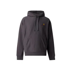 Carhartt WIP Majica American Script temno siva