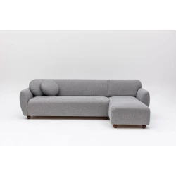 ATELIER DEL SOFA Ugaona garnitura Eddy Corner (L3 CHL) Light Grey