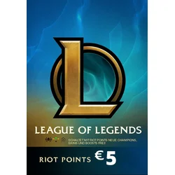 League of Legends Gift Card 5€ Riot Key - EUROPE Server Only