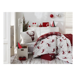 L`ESSENTIEL MAISON Posteljina (140 x 200) Geyik Claret Red