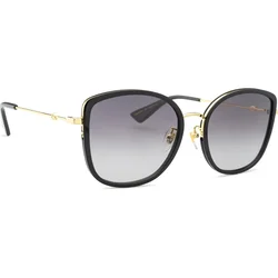 Gucci GG0606SK 001 Črna/Siva