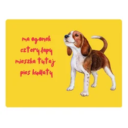 shumee KROŽNIK ZA MAHAJOČE REPKE BEAGLE - 20x28 cm