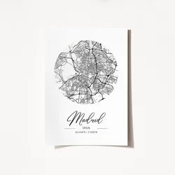 Wallity Poster Spain-2074, 50x70 cm