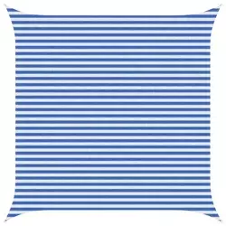 Jedrilica za sunčevu sjenu Plava i bijela 4,5 x 4,5 m HDPE