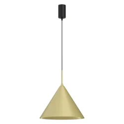 Luster na sajli CAPITAL 1xGX53/15W/230V prečnik 32 cm zlatna