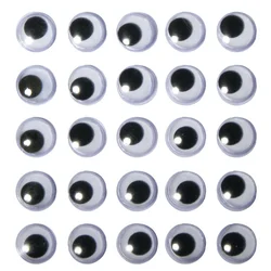 Rayher Očesa plastična, samolepljiva, 10mm ,24 kosov, (20631548)