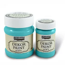 Fine dekorativne barve 100 ml - turguoise-blue