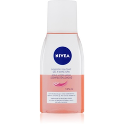 Nivea Gentle Caring dvofazni odstranjevalec ličil za oči in obraz 125 ml