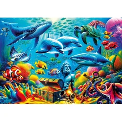 KS Games - Puzzle Zakladi pod morjem - 1 000 kosov