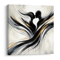 Slika siluete v harmoniji - 30x30