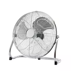 Podni ventilator, 45 cm, 3 brzine, krom, 140W