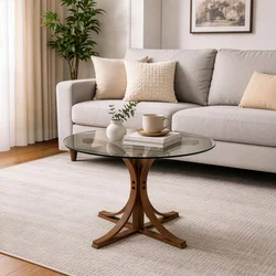 Hanah Home Boston trpezarijski sto 100 × 100 × 75 cm, orah