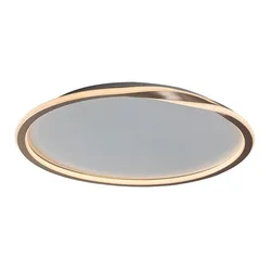 Rabalux Plafonjera Mathiola, LED 40W, 2450lm, 3000K, 56cm, Zlatne boje