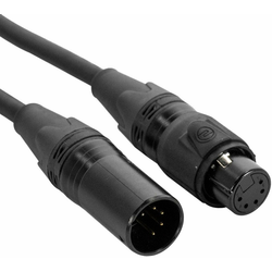 ADJ DMX 5pin IP65 1,0m STR
