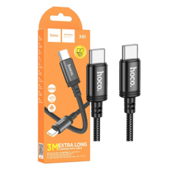 hoco. USB kabl za smartphone, type C, dužina 3 met., 60W - X91 Radiance