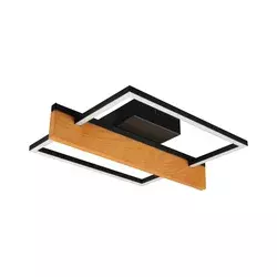 LED Stropna svetiljka LARYSA LED/11,5W/230V 35x45 cm borovina