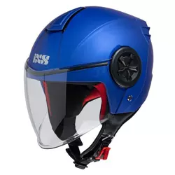 iXS Otvorena JET kaciga za motocikle s vizirom iXS 851 1.0, mat plava, XS