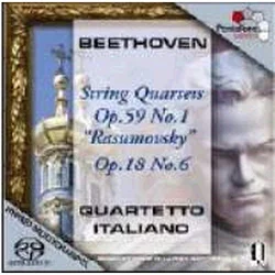 BEETHOVEN-STRING QUARTETS OP.59/1,OP.18/