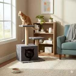 Paws & Whiskers Kućica za mačke, Antracit