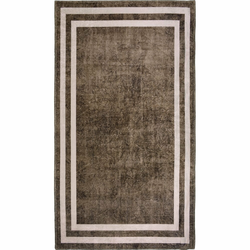Rjava pralna preproga 150x80 cm - Vitaus