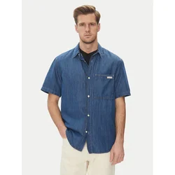 Calvin Klein Jeans Jeans srajca J30J327178 Modra Regular Fit