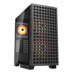 COUGAR Midi Tower Ohišje Airface ECO, ARGB, Črna