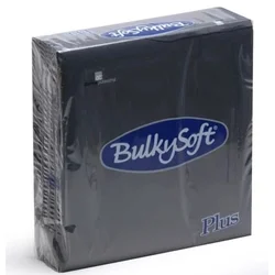 BulkySoft Plus salveta crna 38x38cm 40/1 2sl (36 pak) ( 155-C32490E20 )