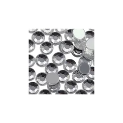 Štras perla 10 mm providna
