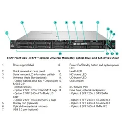 HPE ProLiant DL360 Gen10 Plus 4314 32GB-R MR416i-a NC 8SFF 800W PS EU Server/Remarket/3Y(3-3-3) ( P55275R-421 )