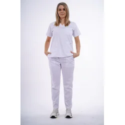 Pureboks Ženski komplet medicinske uniforme, Beli