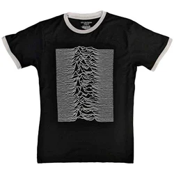 Joy Division Unknown Pleasures (Back Print) Ringer Black XL Majica