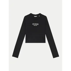 Guess Bluza J4YI49 KBZP4 Črna Regular Fit