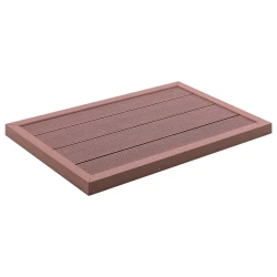 Den Talni element za solarni tuš rjav 101x63x5,5 cm WPC
