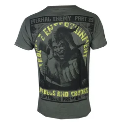 Hardcore majica moška - PREMIUM - YAKUZA - 4105_dark olive