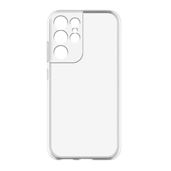 Maska za telefon ULTRA TANKI SILIKON za Samsung S21 Ultra, Bela