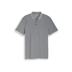 TOM TAILOR DENIM Majica siva/bela