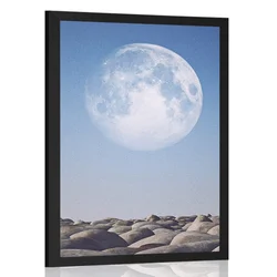 Plakat kamni v mesečini - 20x30 no frame
