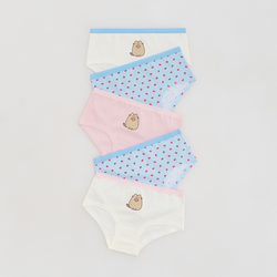 Reserved - Pakovanje od 5 pari gaćica s visokim sadržajem pamuka Pusheen
