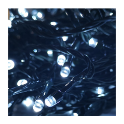 LED spoljašnja božićna girlanda 100xLED/8 funkcija 13m IP44 dnevna bela
