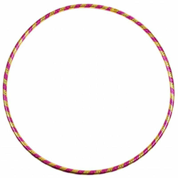 Merco Stripe Hupa Hoop obruč, 75 cm, žuto-roza